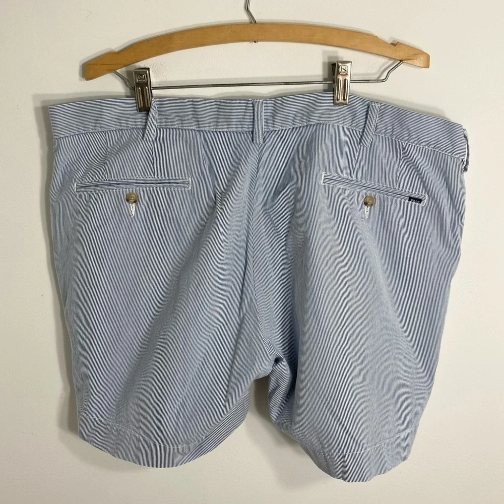 Polo Ralph Lauren Blue Pin Striped Shorts Men’s 40
